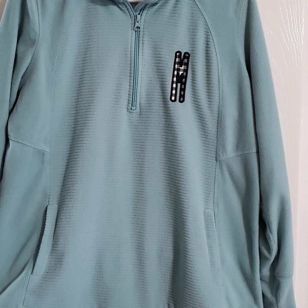 St. John's Bay Teal Zip-Up Sweater